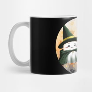 Kawaii Ghosts - A Wizard and Little Devil Mug